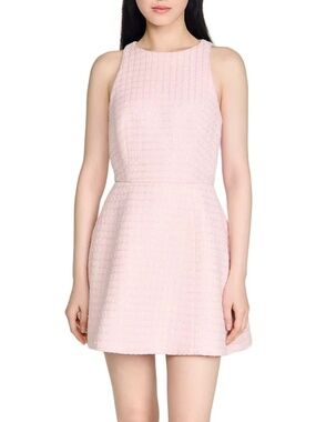 Demirose Sequin Tweed Short Dress